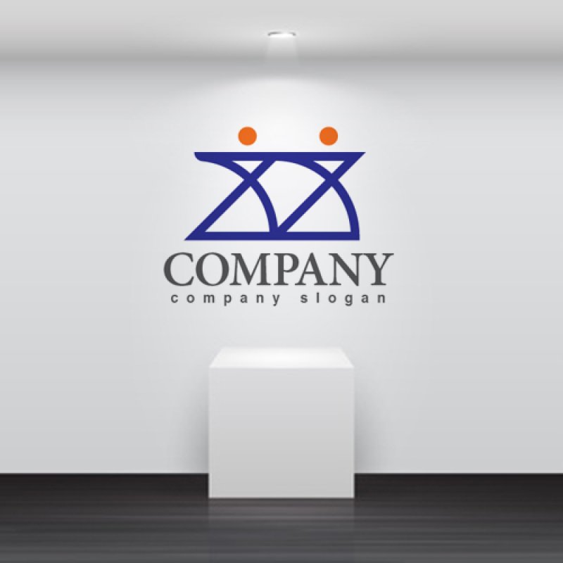 画像2: 人・X・ダンス・ロゴ・マークデザイン938 (2)