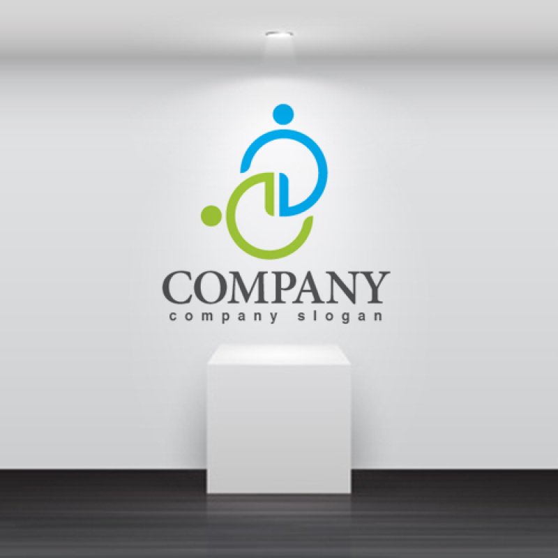 画像2: 人・協力・輪・ロゴ・マークデザイン944 (2)