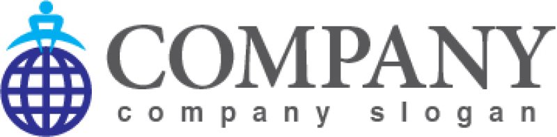 画像5: 人・地球・跳び箱・跳躍・ロゴ・マークデザイン954 (5)