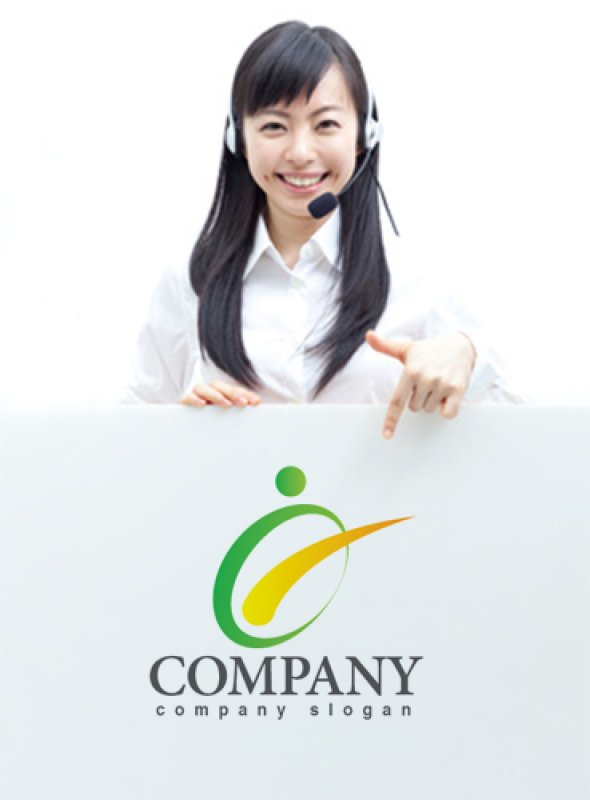 画像3: 人・上昇・曲線・輪・ロゴ・マークデザイン963 (3)