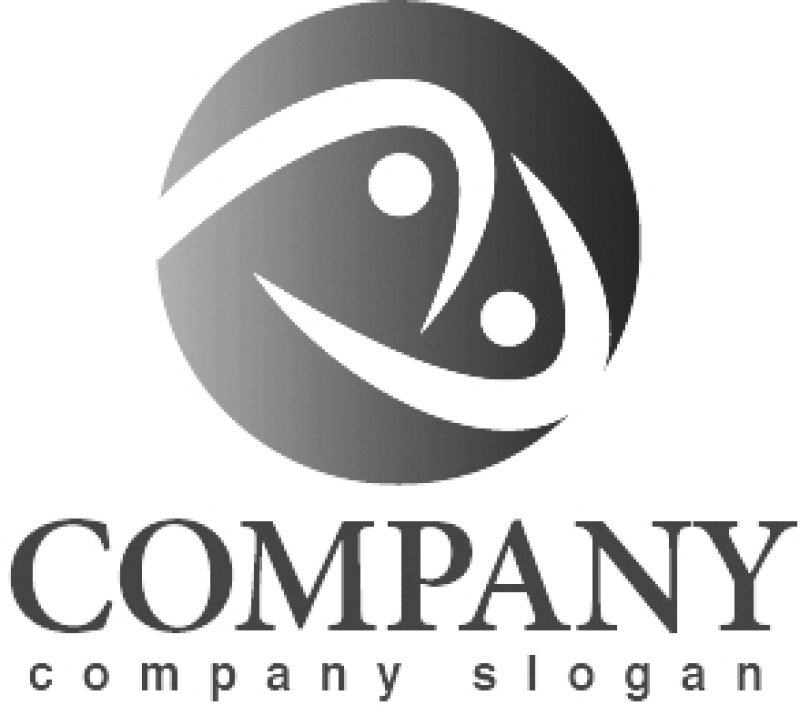 画像4: 人・輪・協力・曲線・グラデーション・ロゴ・マークデザイン965 (4)