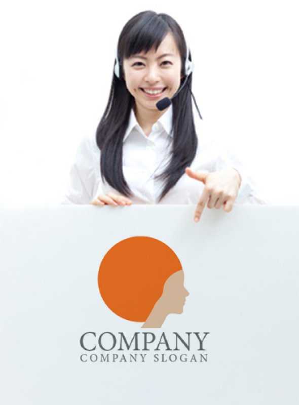 画像3: 人・顔・輪・ロゴ・マークデザイン985 (3)