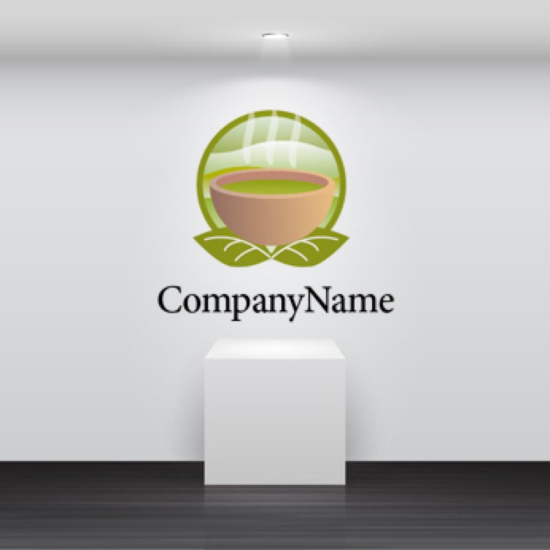 画像2: お茶・アロマロゴ・マークデザイン012 (2)