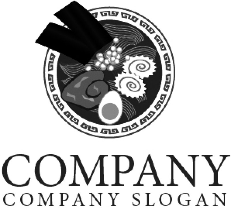 画像4: ラーメン・チャーシュー・なると・ロゴ・マークデザイン039 (4)