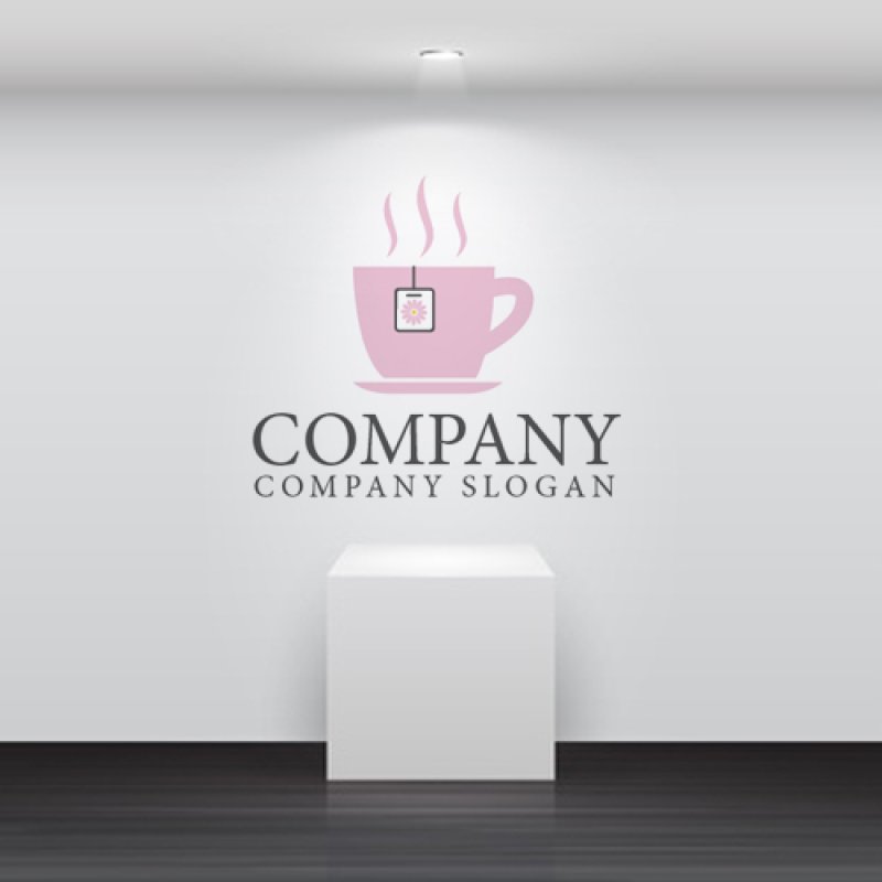 画像2: 紅茶・　tea・　ティーバッグ・カップ・ロゴ・マークデザイン044 (2)