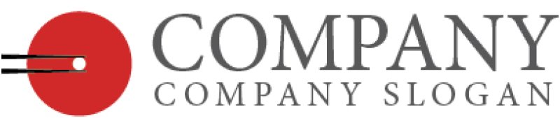 画像5: お皿・箸・日本・ロゴ・マークデザイン045 (5)