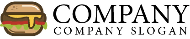 画像5: ハンバーガー・　パン・ロゴ・マークデザイン055 (5)