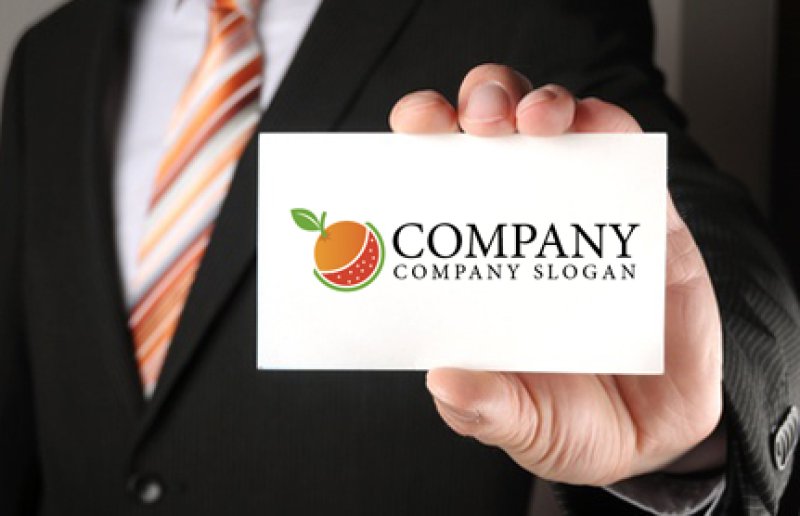 画像7: 果物・フルーツ・オレンジ・スイカ・ロゴ・マークデザイン062 (7)