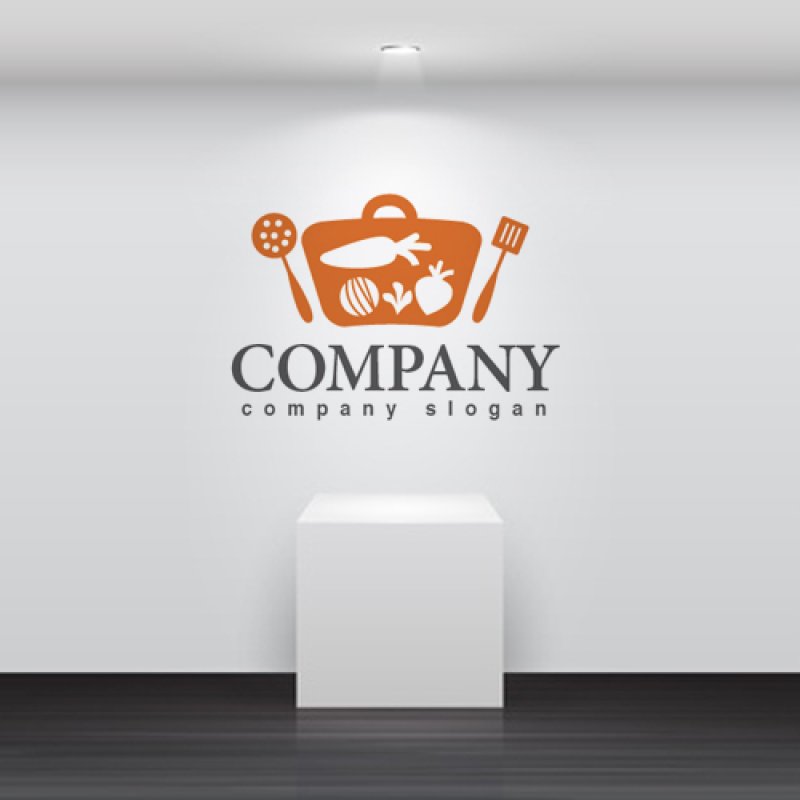 画像2: 鍋・野菜・料理・ロゴ・マークデザイン069 (2)