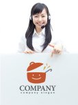 画像3: 鍋・蓋・料理・顔・ロゴ・マークデザイン071 (3)