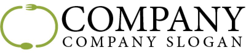 画像5: スプーン・フォーク・輪・ロゴ・マークデザイン075 (5)