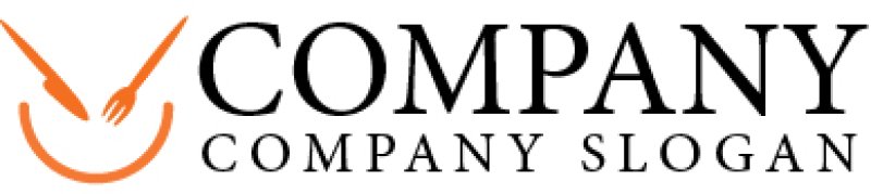 画像5: ナイフ・フォーク・料理・ボウル・ロゴ・マークデザイン077 (5)