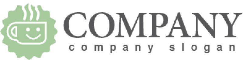 画像5: コーヒー・湯気・顔・ロゴ・マークデザイン080 (5)