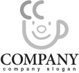 画像4: カップ・顔・コーヒー・C・ロゴ・マークデザイン081 (4)
