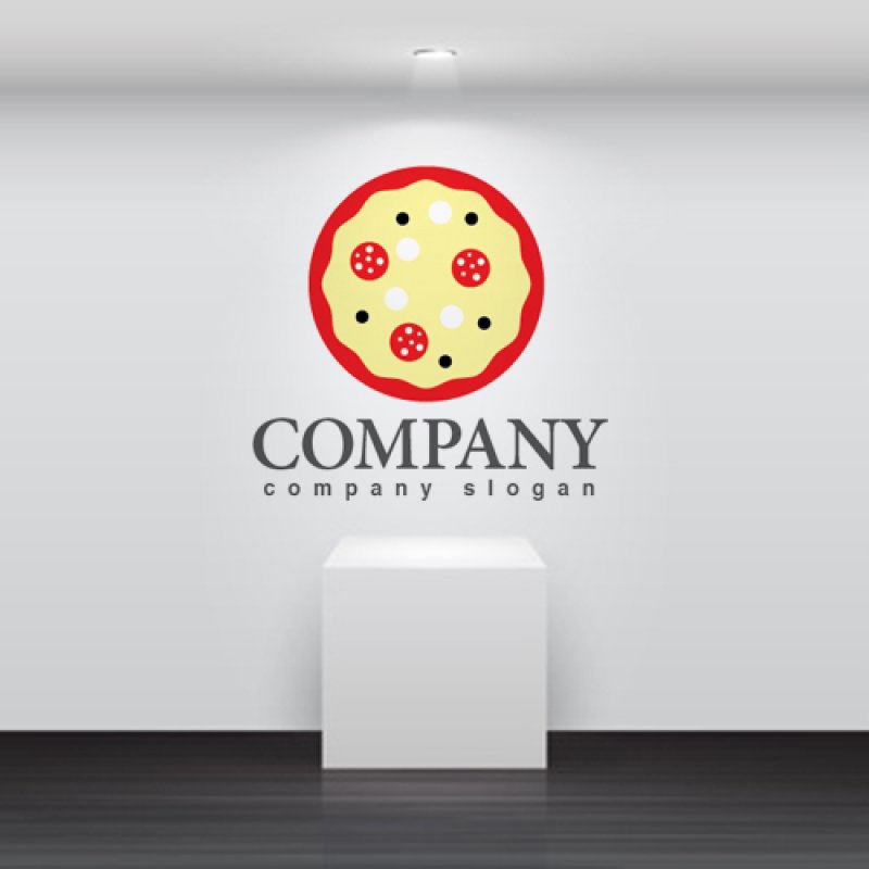 画像2: ピザ・ロゴ・マークデザイン091 (2)