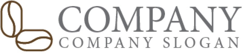 画像6: コーヒー・L・アルファベット・ロゴ・マークデザイン124 (6)