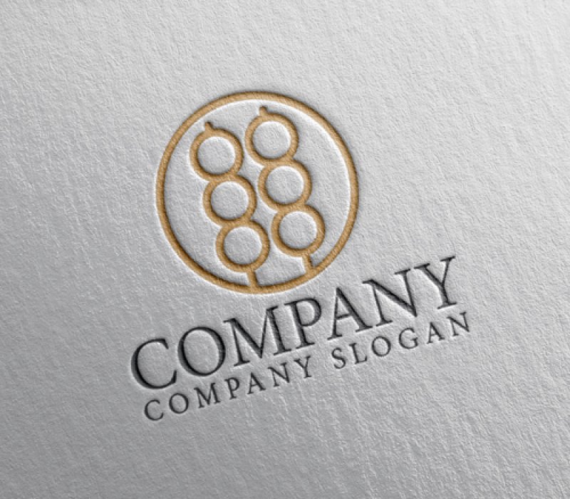 画像2: だんご・輪・お皿・ロゴ・マークデザイン137 (2)