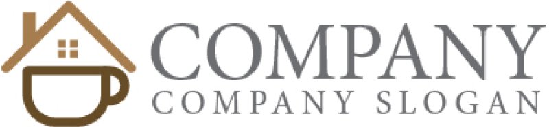 画像7: コーヒー・カップ・家・ロゴ・マークデザイン141 (7)