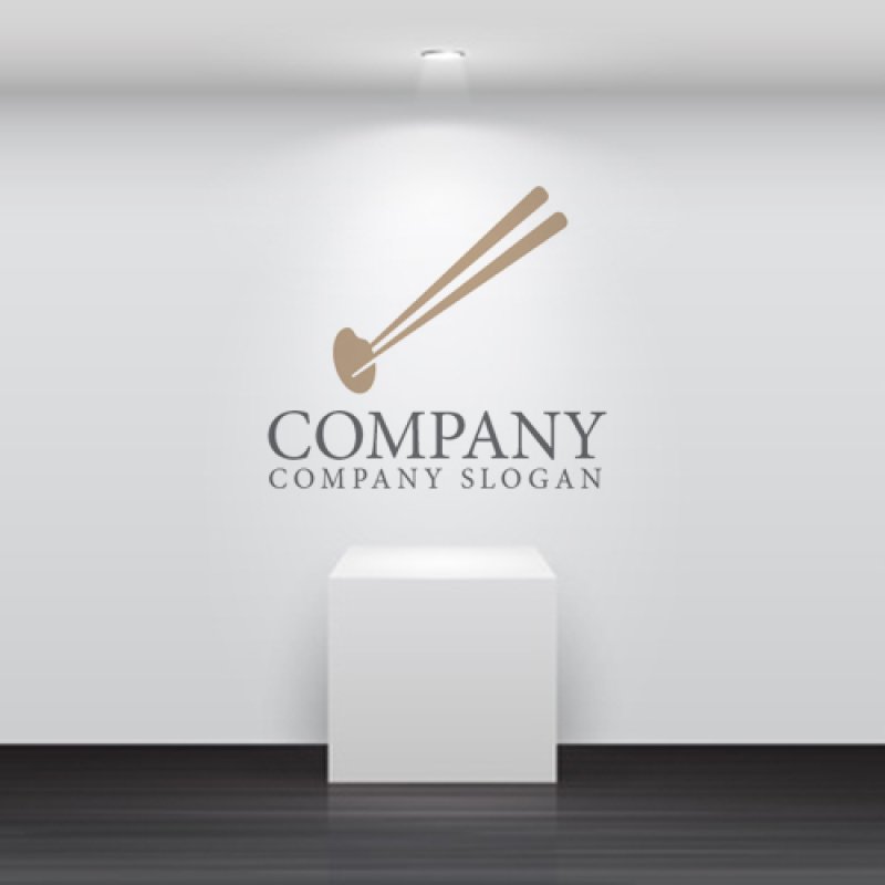 画像5: 箸・お米・ロゴ・マークデザイン142 (5)