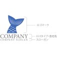 画像10: 魚・尾・ヒレ・ロゴ・マークデザイン144