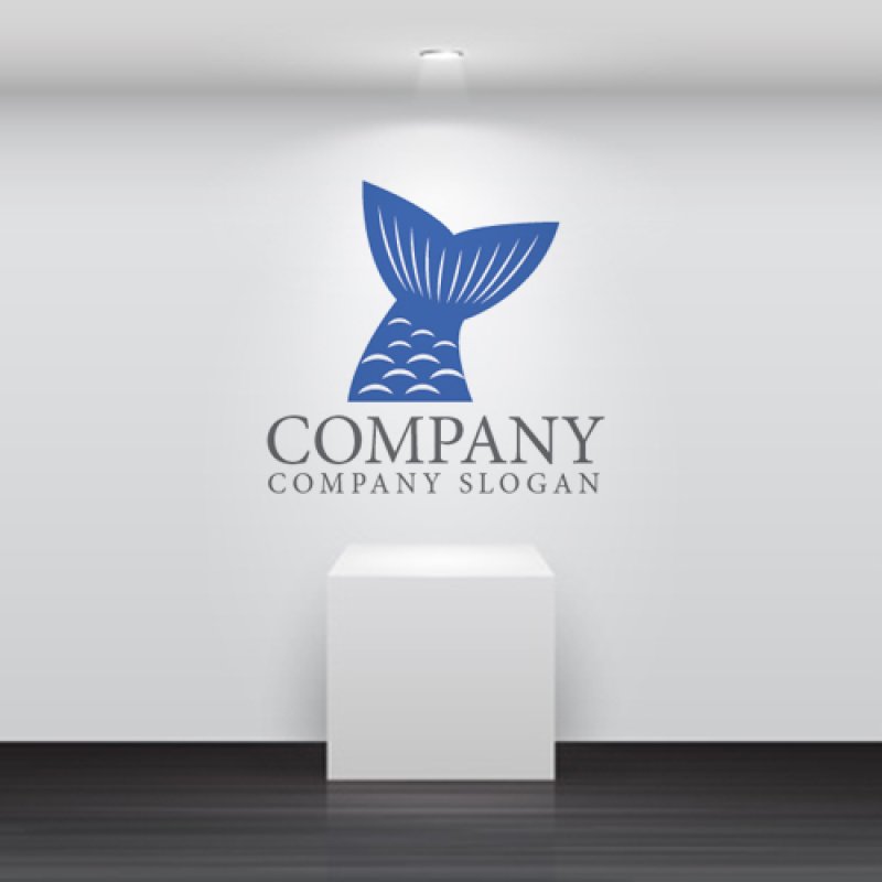 画像5: 魚・尾・ヒレ・ロゴ・マークデザイン144 (5)