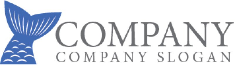 画像7: 魚・尾・ヒレ・ロゴ・マークデザイン144 (7)