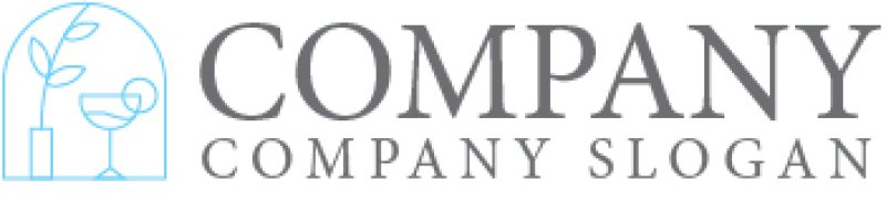 画像7: カクテル・花瓶・窓・ロゴ・マークデザイン146 (7)