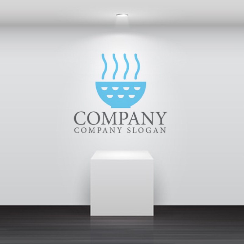 画像5: 茶碗・湯気・ロゴ・マークデザイン147 (5)