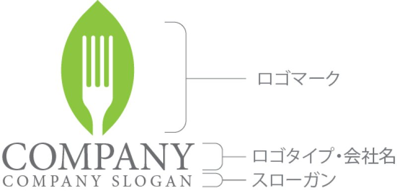 画像10: フォーク・葉・ロゴ・マークデザイン149 (10)