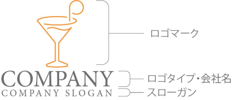 画像10: カクテル・P・アルファベット・グラス・ロゴ・マークデザイン158 (10)