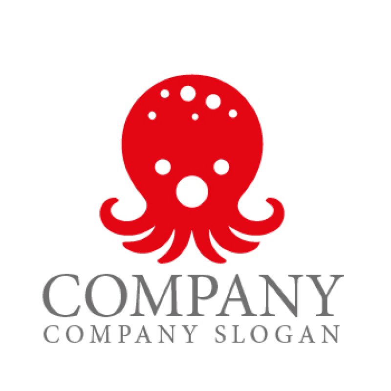 画像1: たこ・たこ焼き・ロゴ・マークデザイン165 (1)