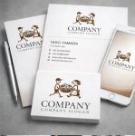 画像3: 人・野菜・かご・ロゴ・マークデザイン167 (3)