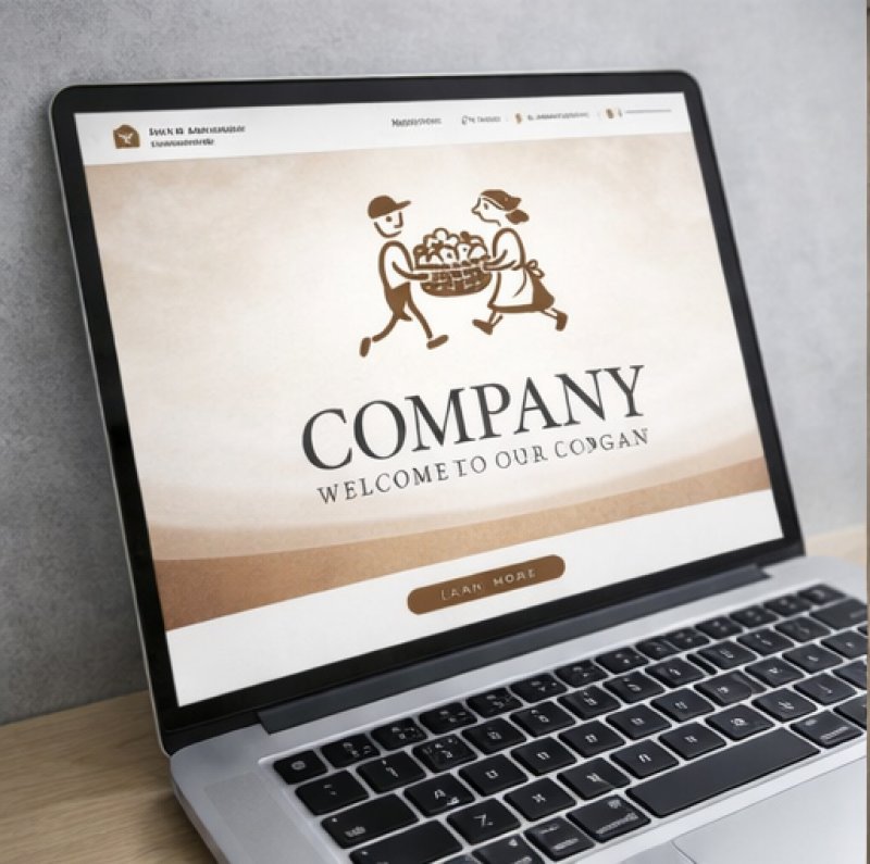 画像4: 人・野菜・かご・ロゴ・マークデザイン167 (4)