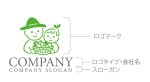 画像6: 人・子供・収穫・野菜・果物・ロゴ・マークデザイン168 (6)