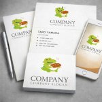 画像3: パン・ワニ・キャラ・ロゴ・マークデザイン173 (3)