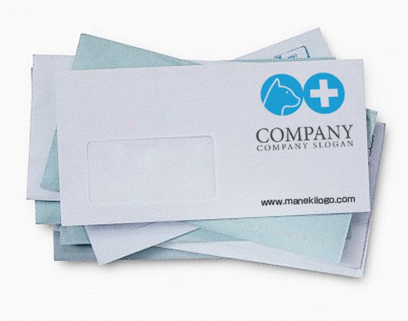 画像2: 犬・十字ロゴ・マークデザイン041 (2)