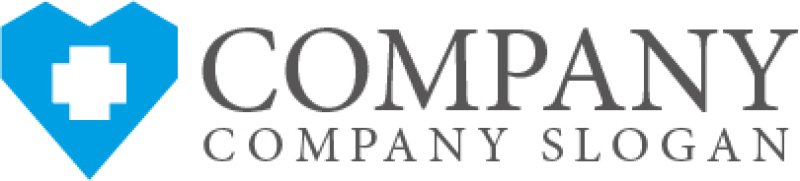 画像5: 十字・ハート・家・ロゴ・マークデザイン077 (5)