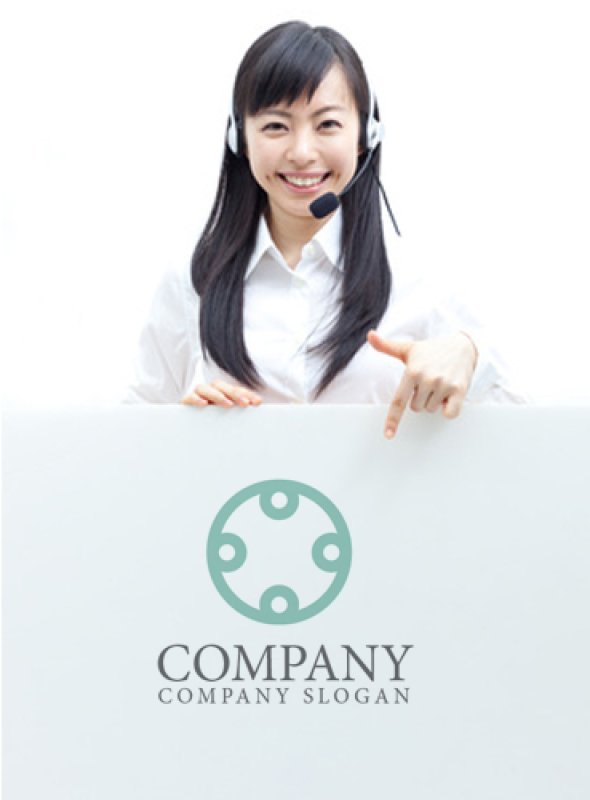 画像3: 十字・輪・集合・ロゴ・マークデザイン087 (3)