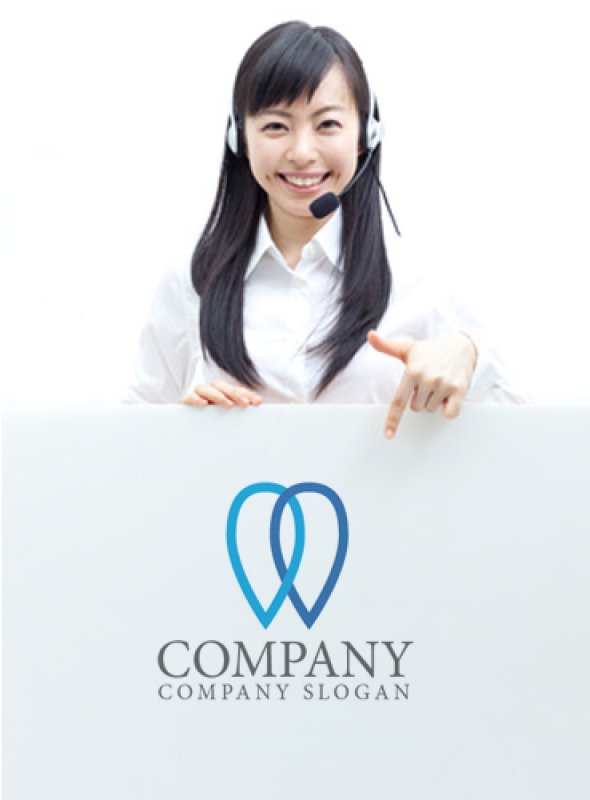 画像3: 歯・輪・風船・ロゴ・マークデザイン093 (3)