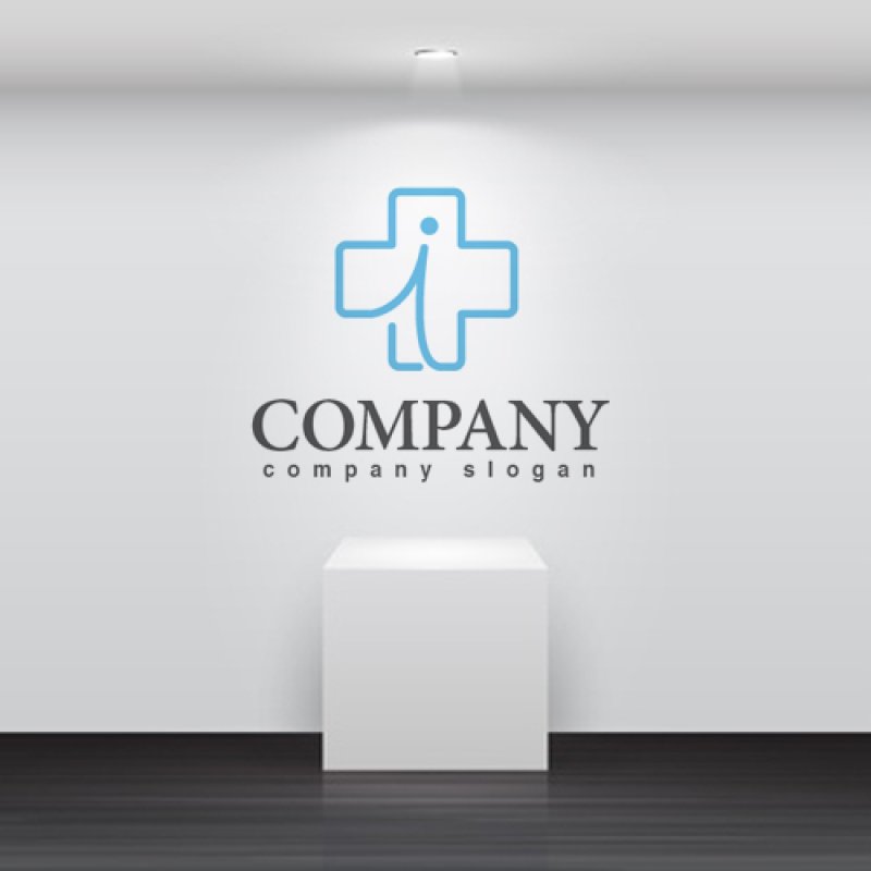 画像2: 十字・線・人・i・ロゴ・マークデザイン099 (2)