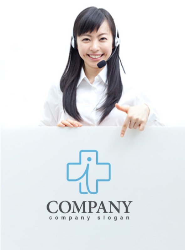 画像3: 十字・線・人・i・ロゴ・マークデザイン099 (3)