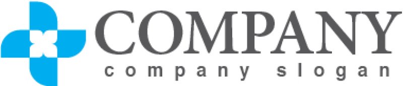 画像5: 十字・風車・四葉・ロゴ・マークデザイン104 (5)