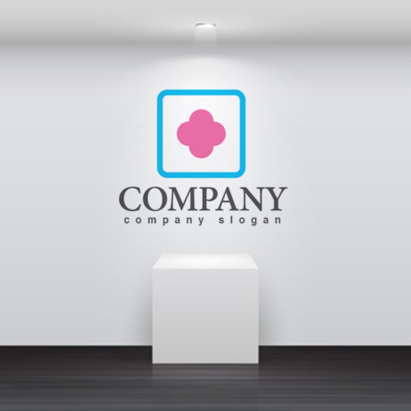 画像2: 十字・四角・花・ロゴ・マークデザイン114 (2)