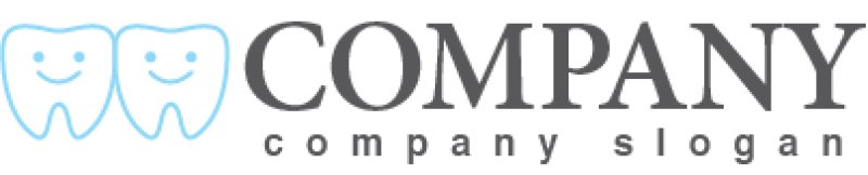 画像5: 歯・歯科・双子・笑顔・ロゴ・マークデザイン130 (5)