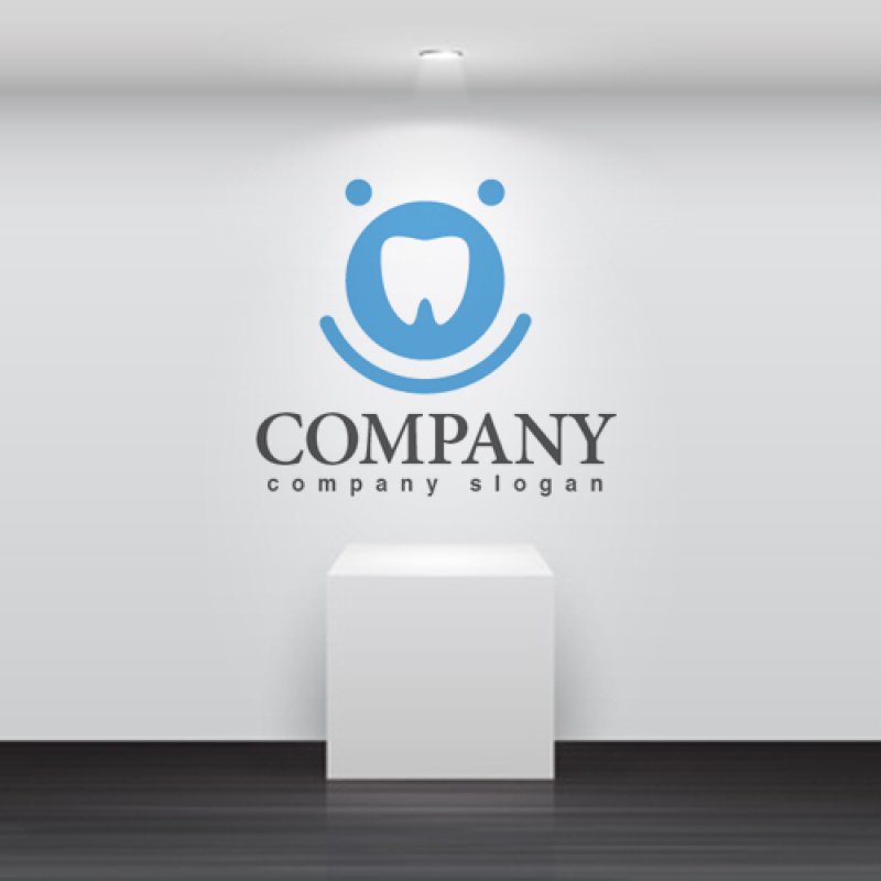 画像2: 歯・顔・歯科・ロゴ・マークデザイン132 (2)