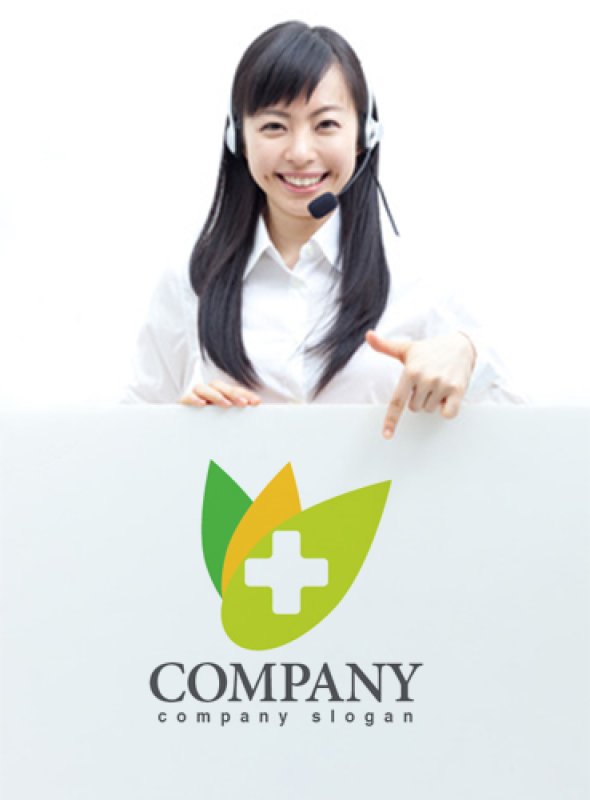 画像3: 十字・葉・ロゴ・マークデザイン136 (3)