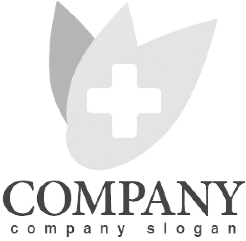 画像4: 十字・葉・ロゴ・マークデザイン136 (4)