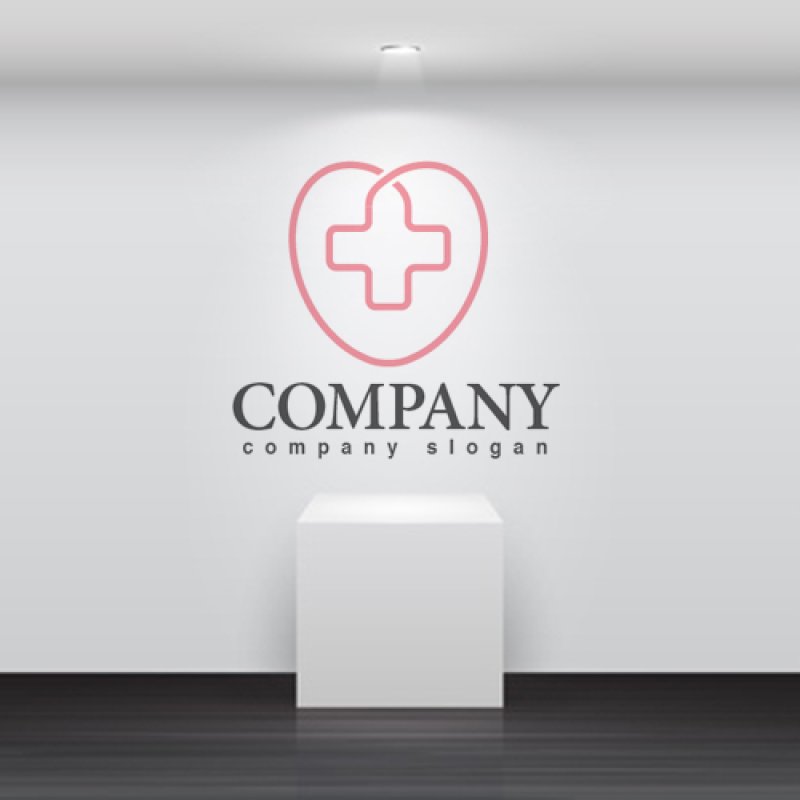 画像3: ハート・十字・線・ロゴ・マークデザイン137 (3)