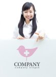 画像4: 鳥・十字・ロゴ・マークデザイン141 (4)