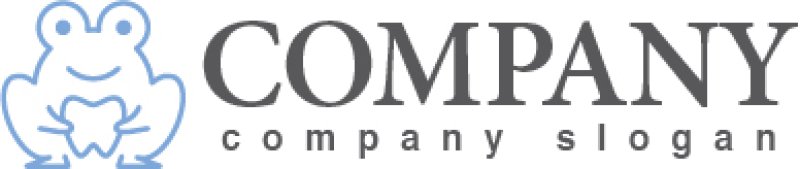 画像6: 歯・歯科・カエル・ロゴ・マークデザイン149 (6)